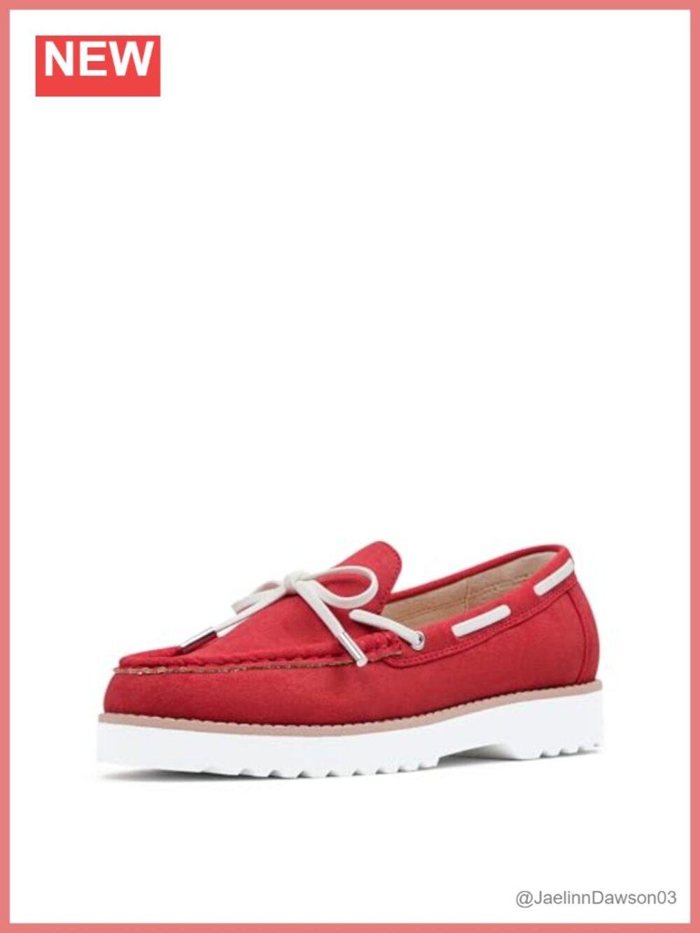 NYDJ Women's Olsan Faux Suede Boat Shoe Slip-On Memory Foam EVA Sole